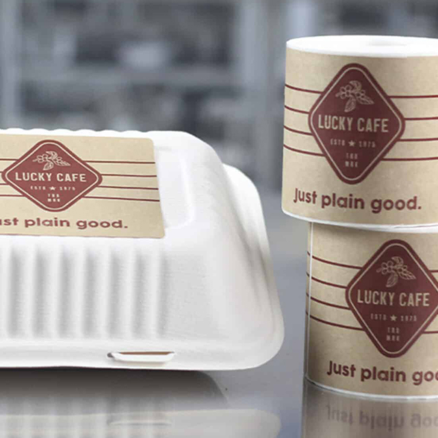 Крафт -бумажный ярлык